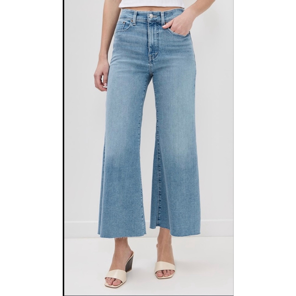 Madewell Denim - Madewell Flared Wide-Leg Jeans Women’s Size 30 NWT $138